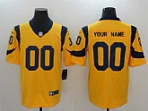 Customized Men & Women & Youth Nike Rams Yellow Vapor Untouchable Player Limited Jersey,baseball caps,new era cap wholesale,wholesale hats